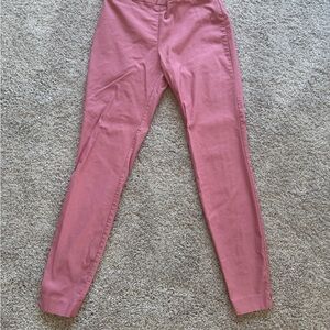 New York and Company 7th Avenue Pink Ankle Pants